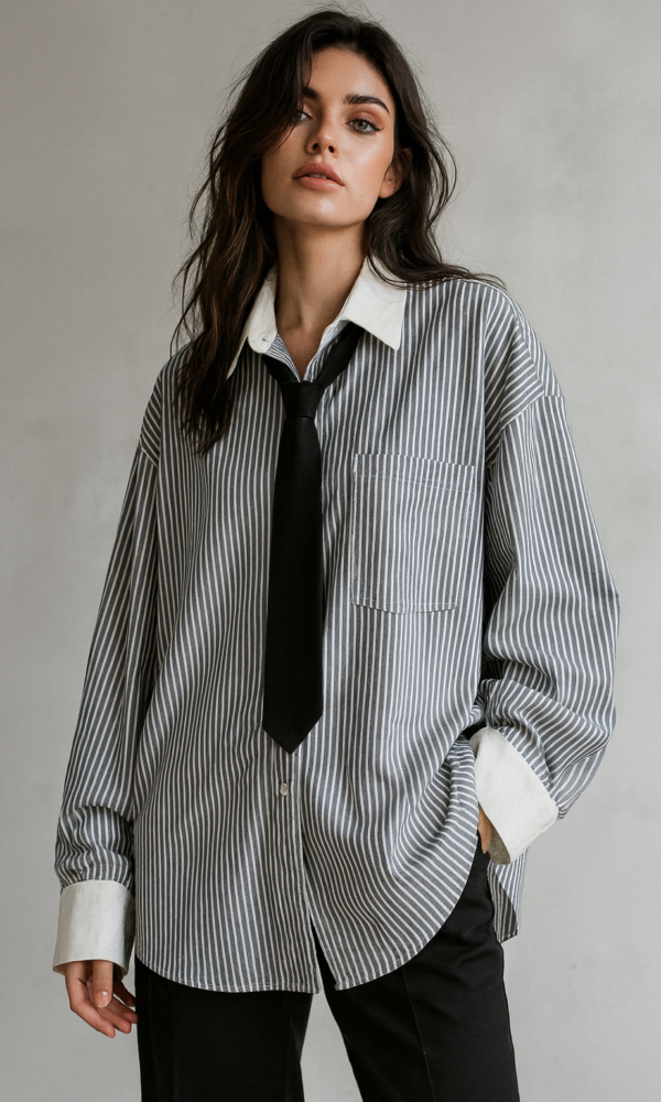 Chemise Mimosa à cravate
