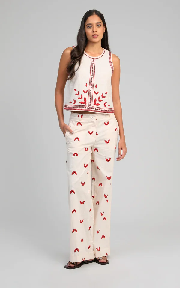 PANTALON ROMILA ANGE' PARIS