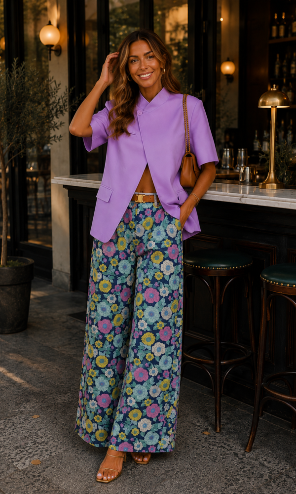 Jean Kent à fleurs