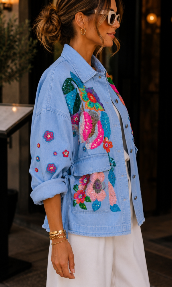Veste Chloe bleue