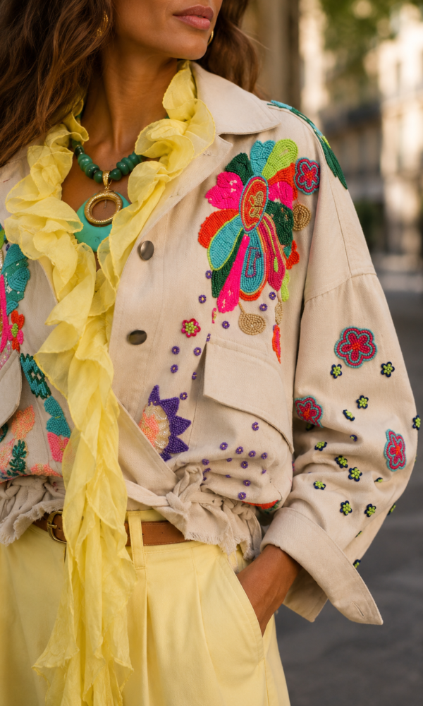 Veste Chloe écru