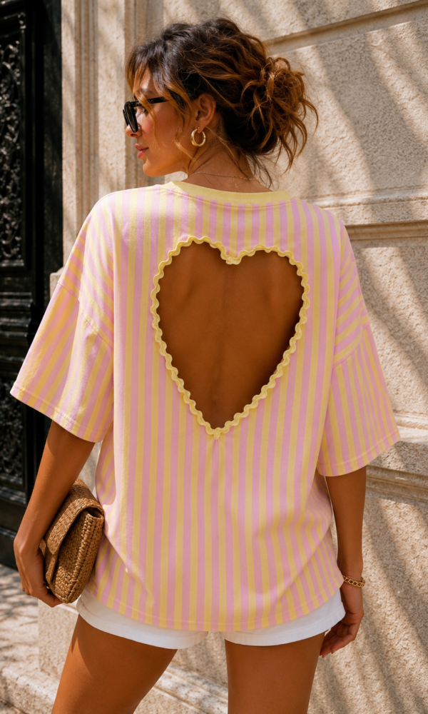 T-shirt Terence jaune