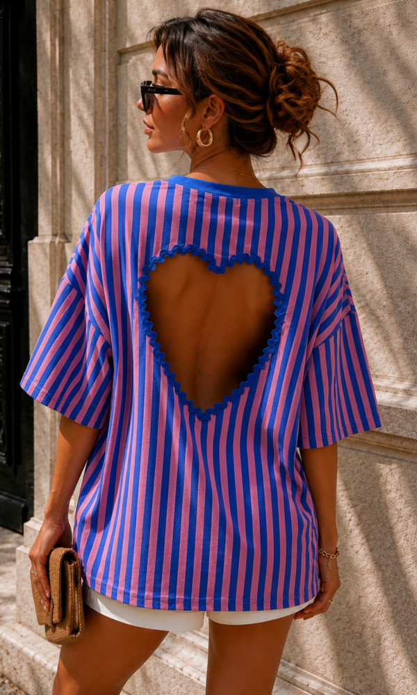 T-shirt Terence violet